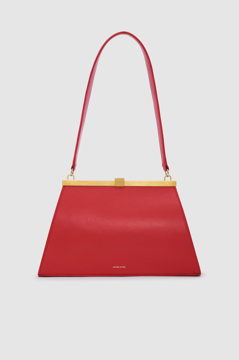 Anine Bag Smooth Leather - Tango Red