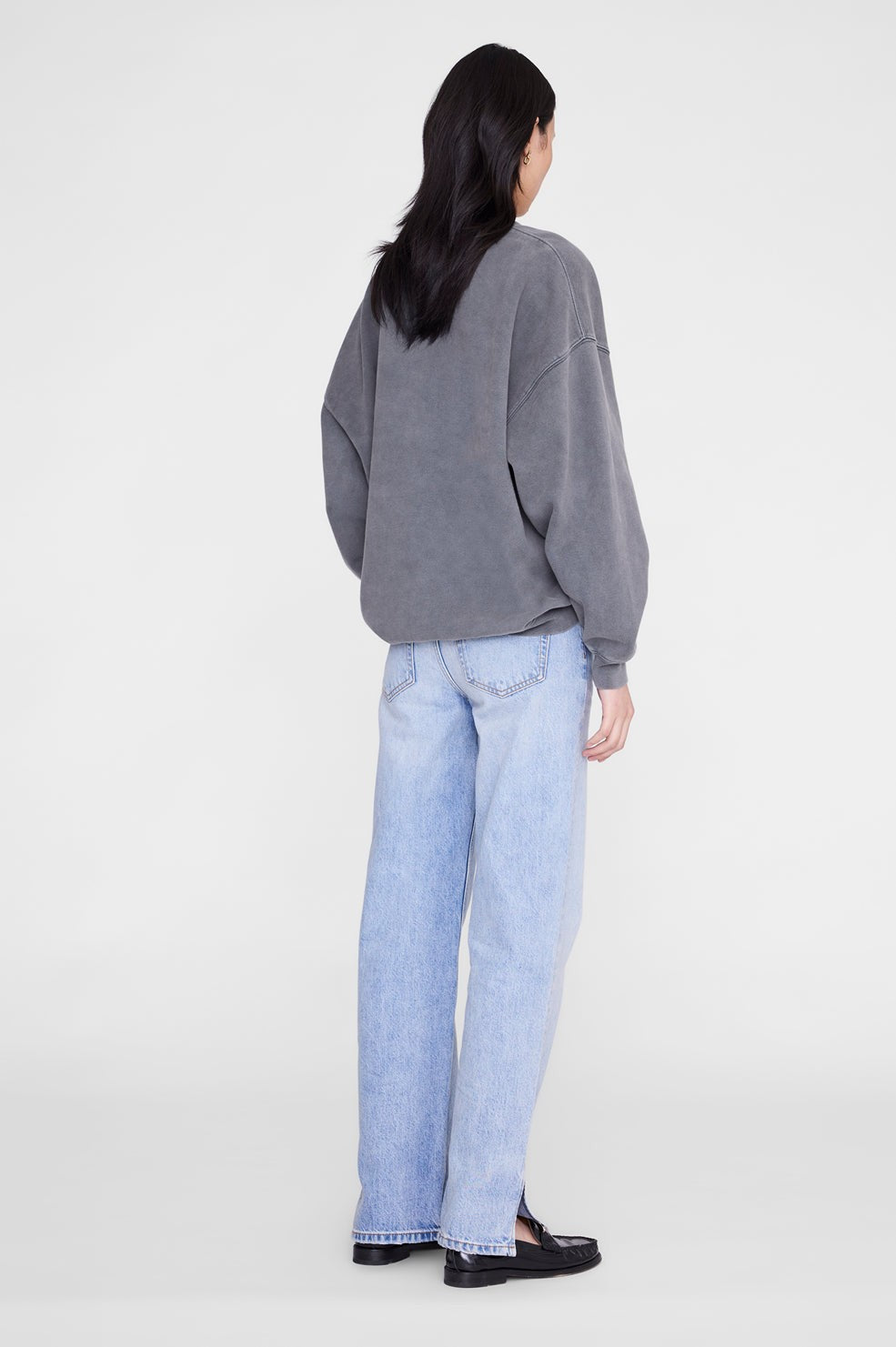 Miles Sweatshirt Los Angeles University - Washed Grey