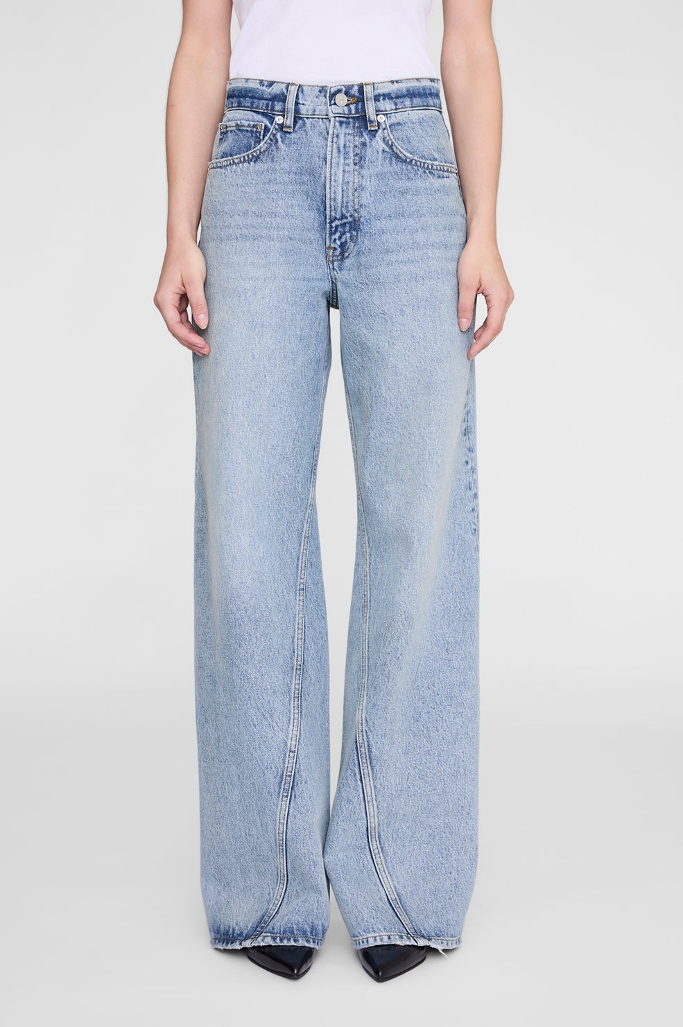 Brie Jean 33" - Reservoir Blue
