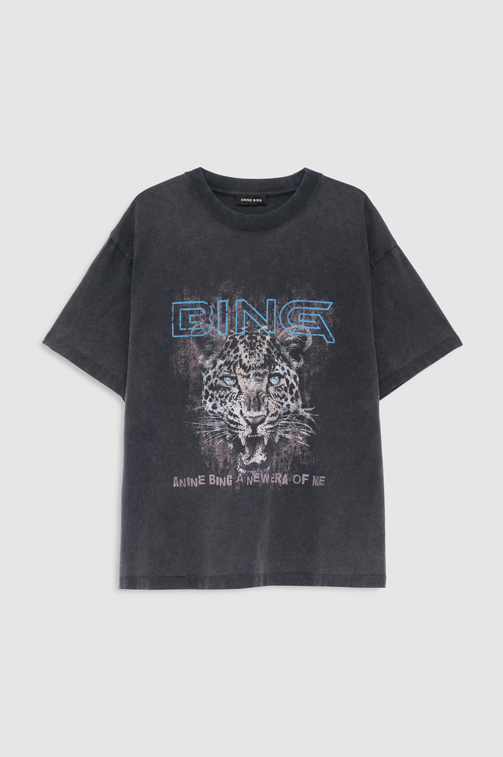 Cade Tee Leo Muse - Washed Black