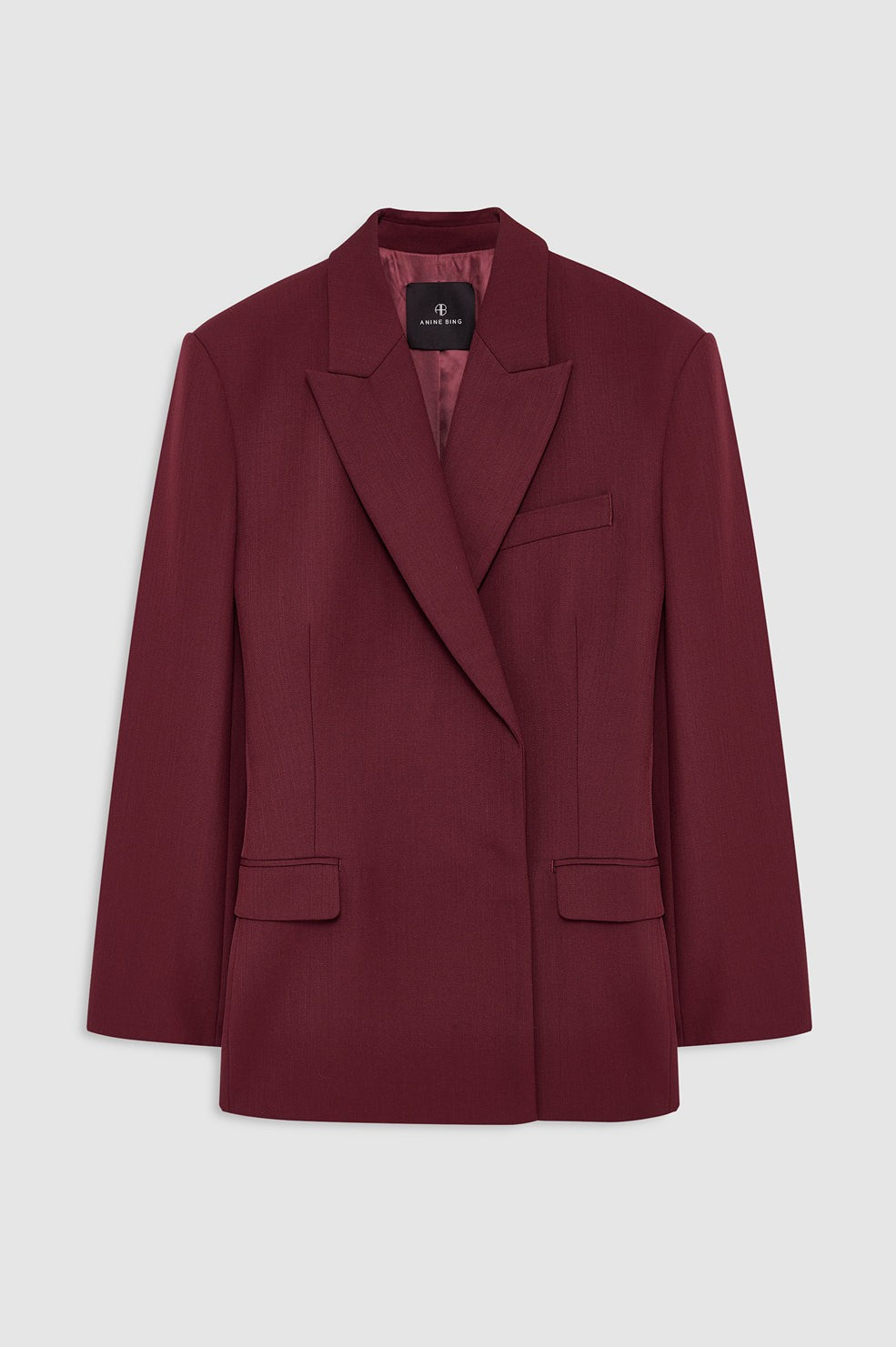 Aretha Blazer - Burgundy