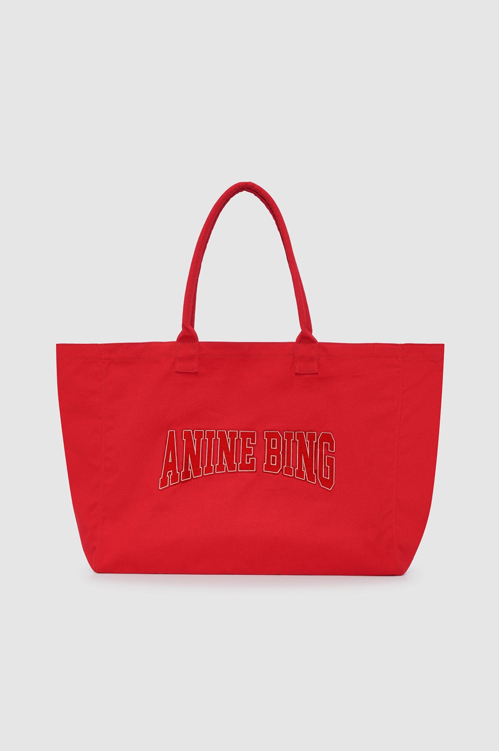 Leo Canvas Tote - Tango Red