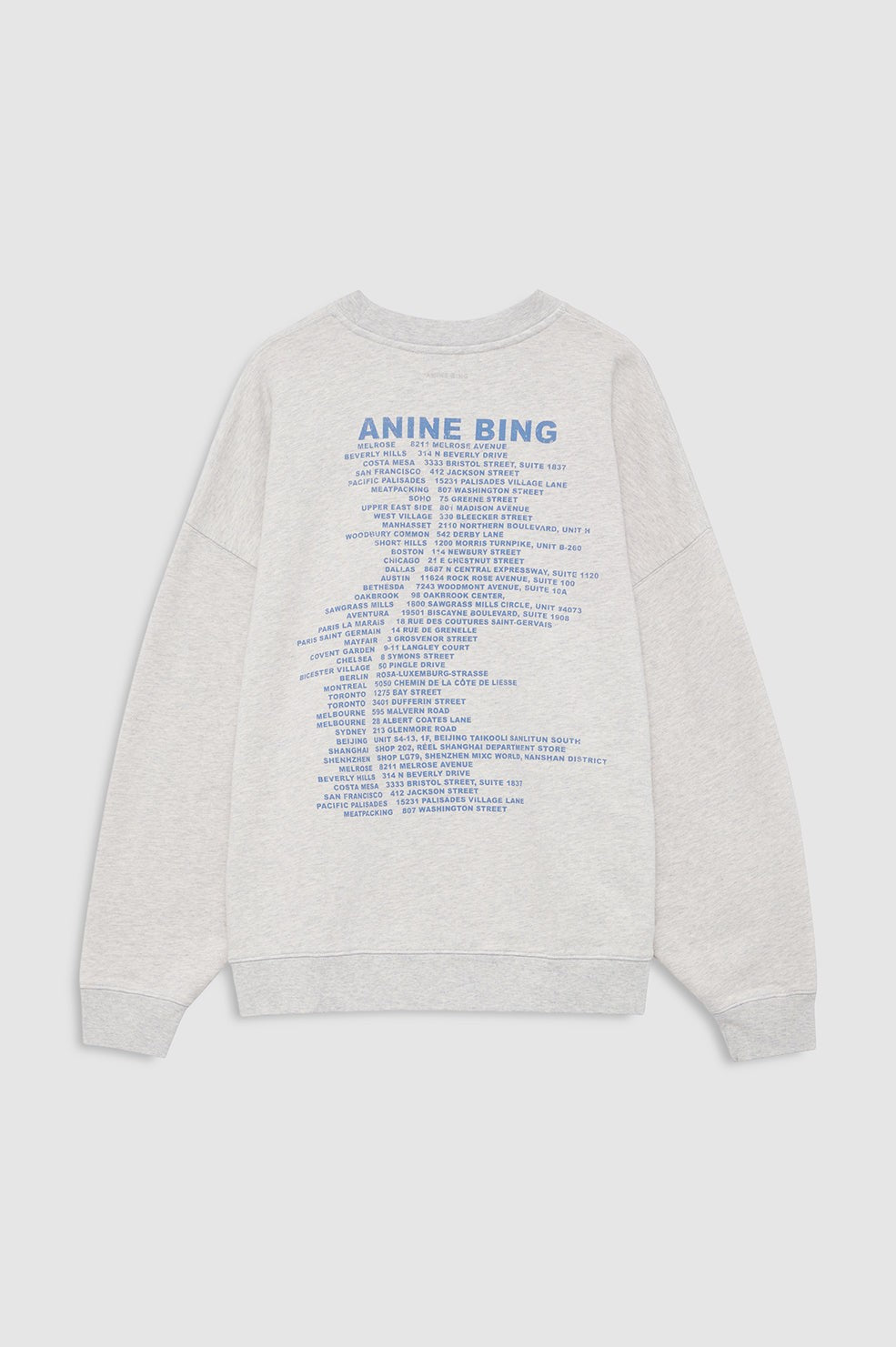 Miles Sweatshirt Waves - Heather Grey