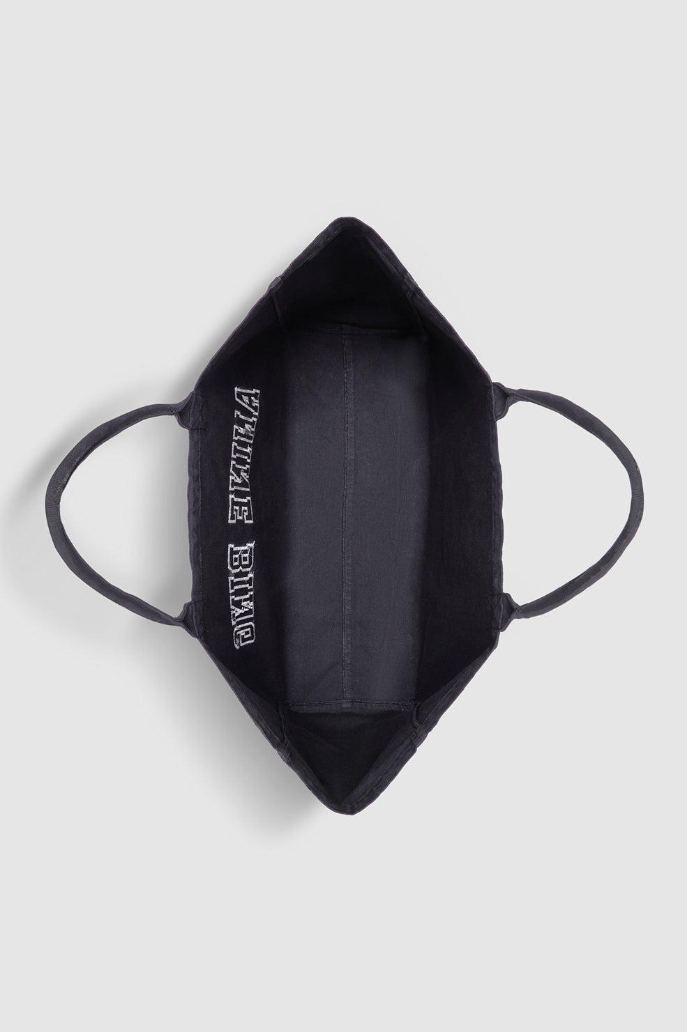 Leo Canvas Tote - Washed Black
