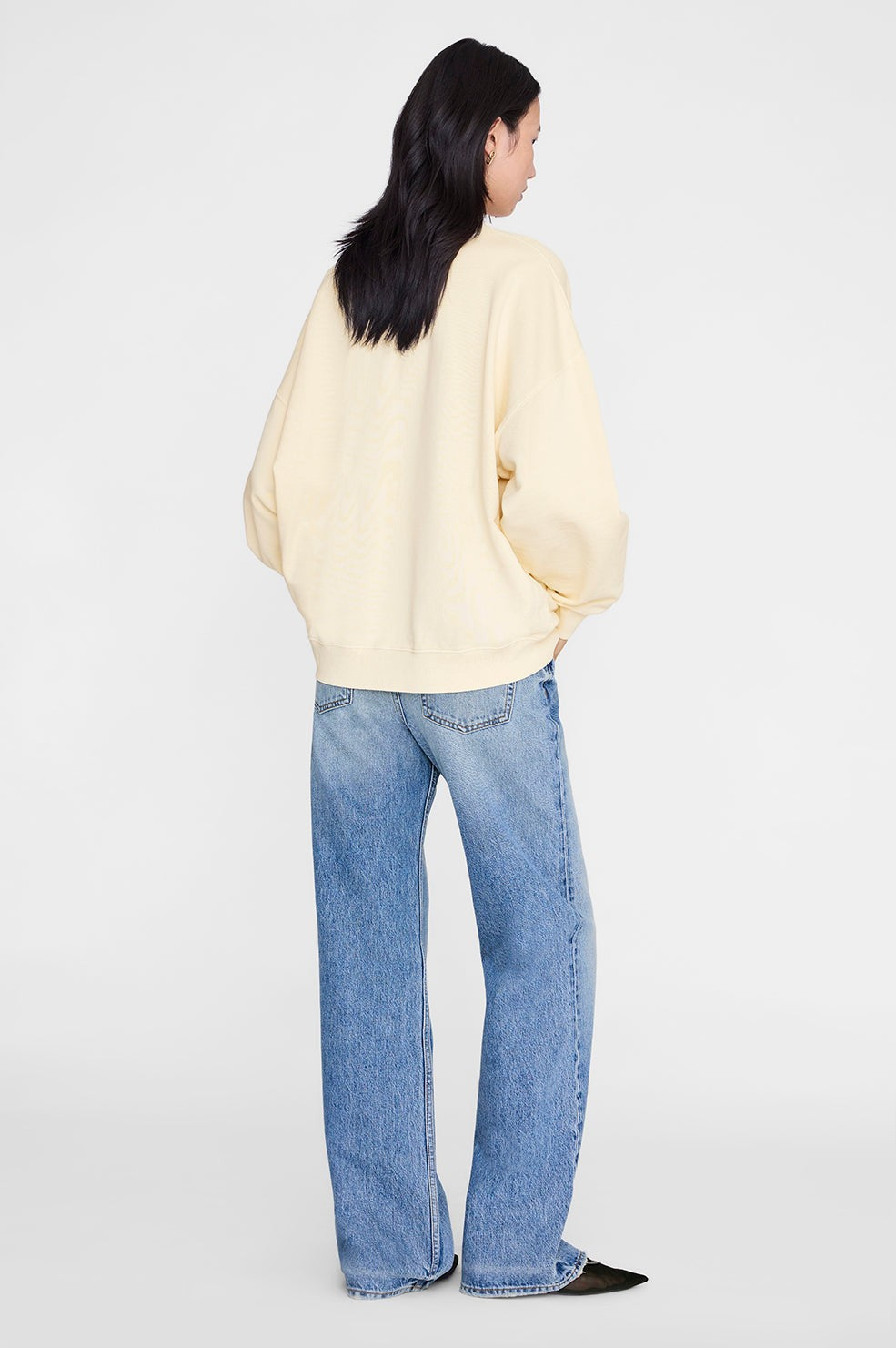 Miles Sweatshirt Los Angeles University - Butter Yellow
