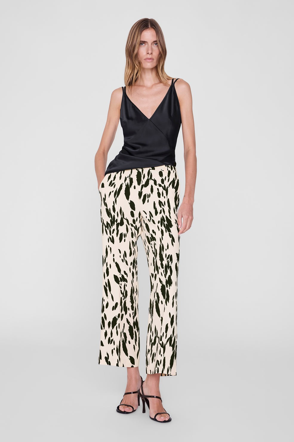 Thomas Trouser - Golden Beige Leopard