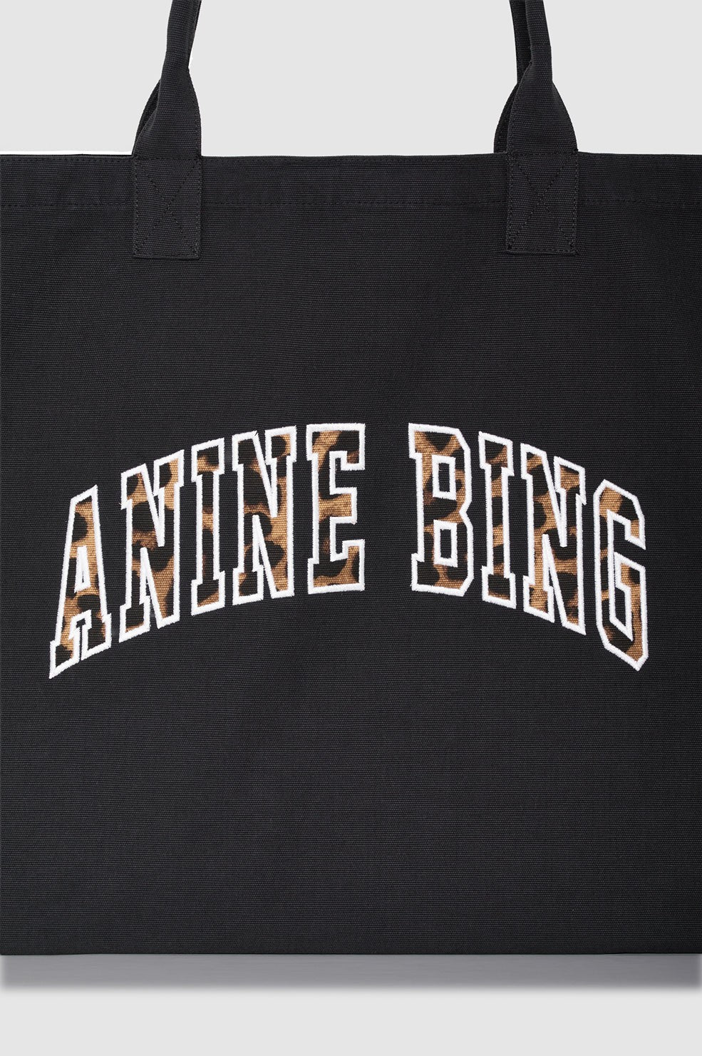 Leo Canvas Tote - Washed Black