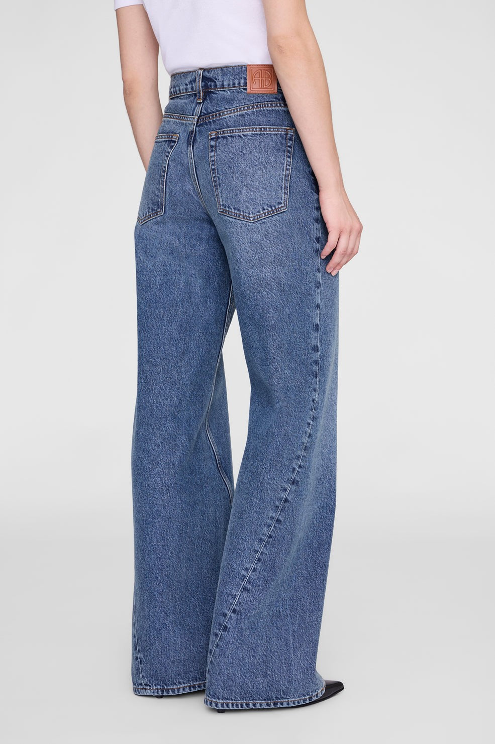Brie Jean 33" - Dark Indigo