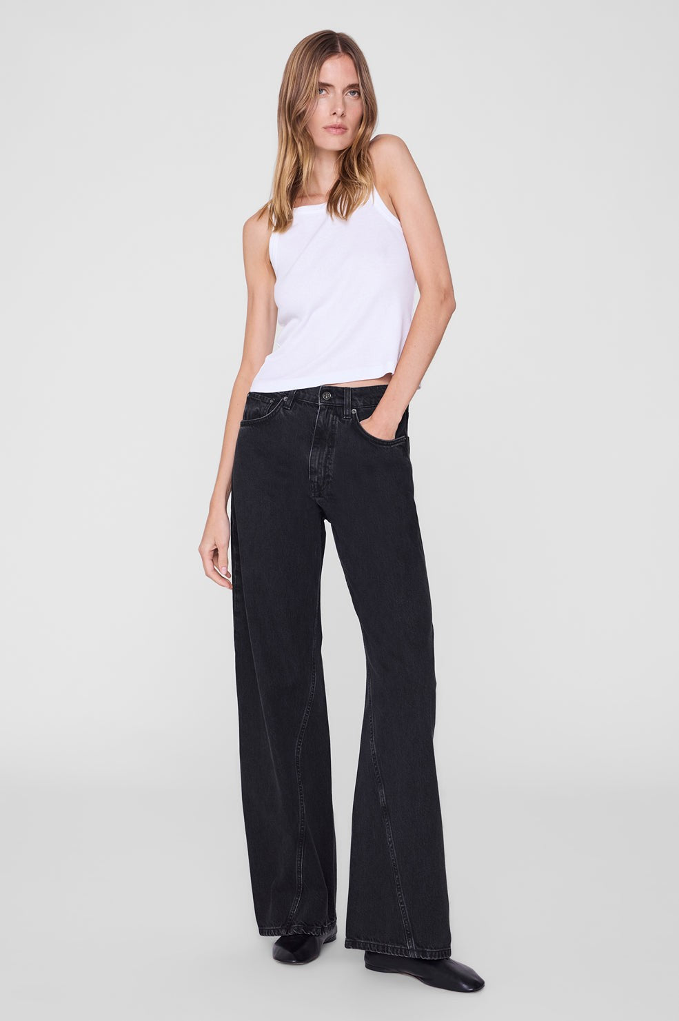 Brie Jean 33" - Vintage Black