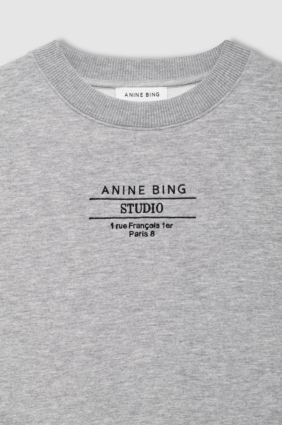 Miles Sweatshirt Studio - Heather Grey