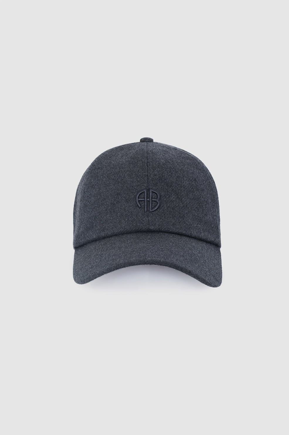 Jeremy Baseball Cap Wool - Grey Wool