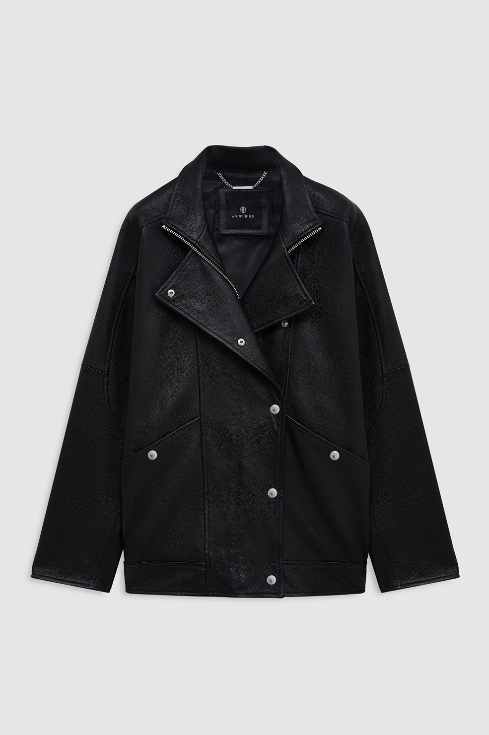 Sandy Jacket - Black Leather