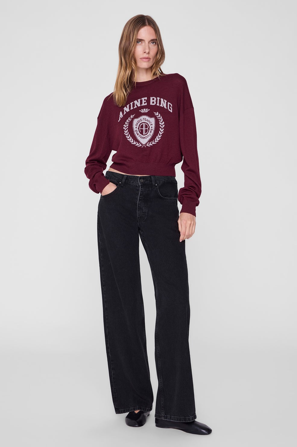 Mia Sweater - Burgundy