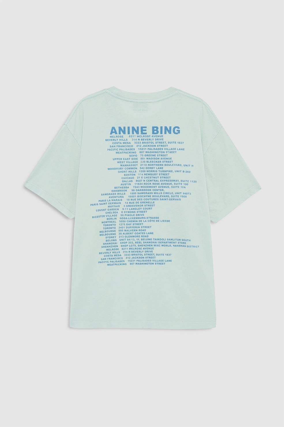 Cade Tee Wave - Washed Seafoam