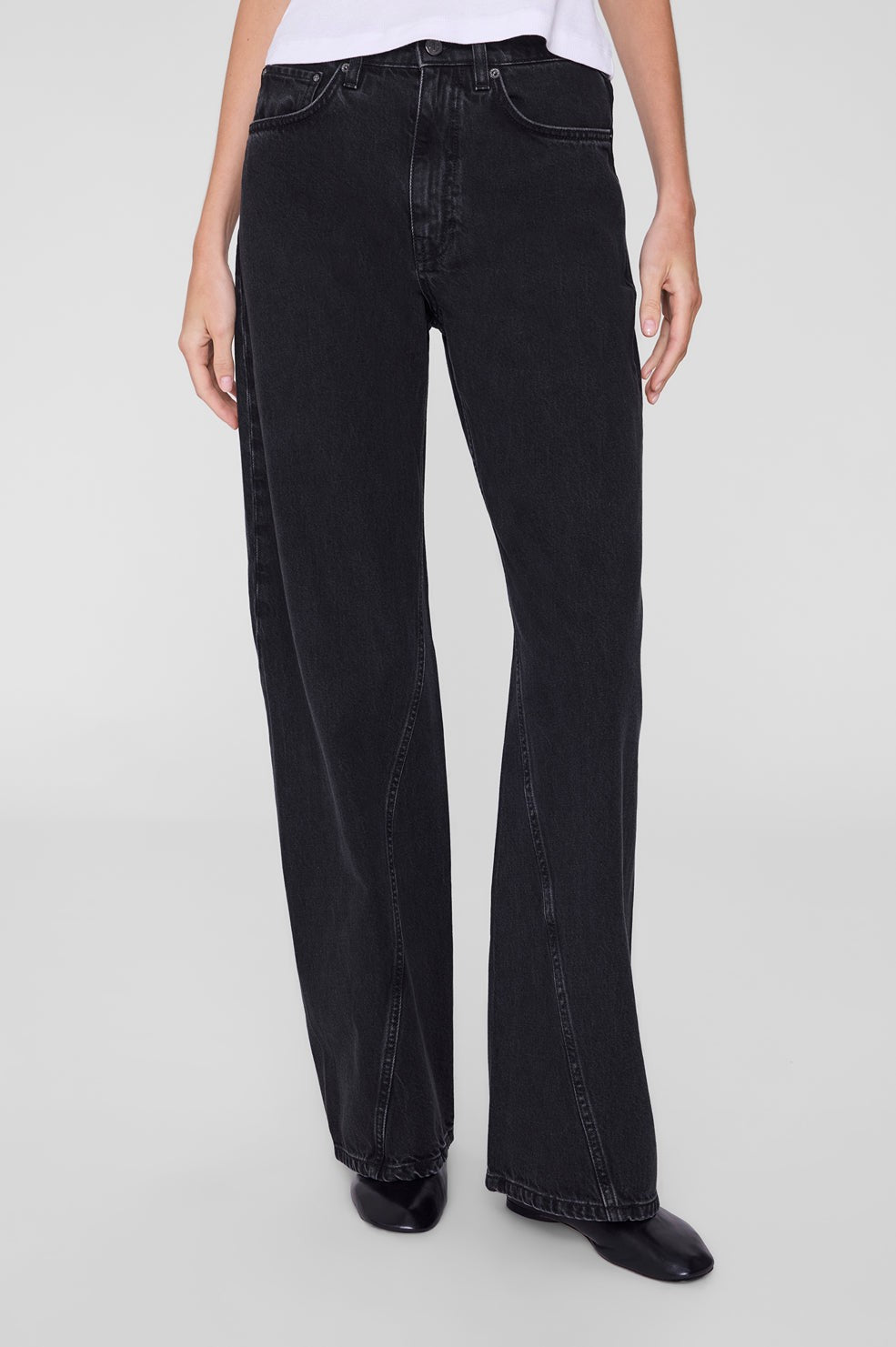 Brie Jean 33" - Vintage Black