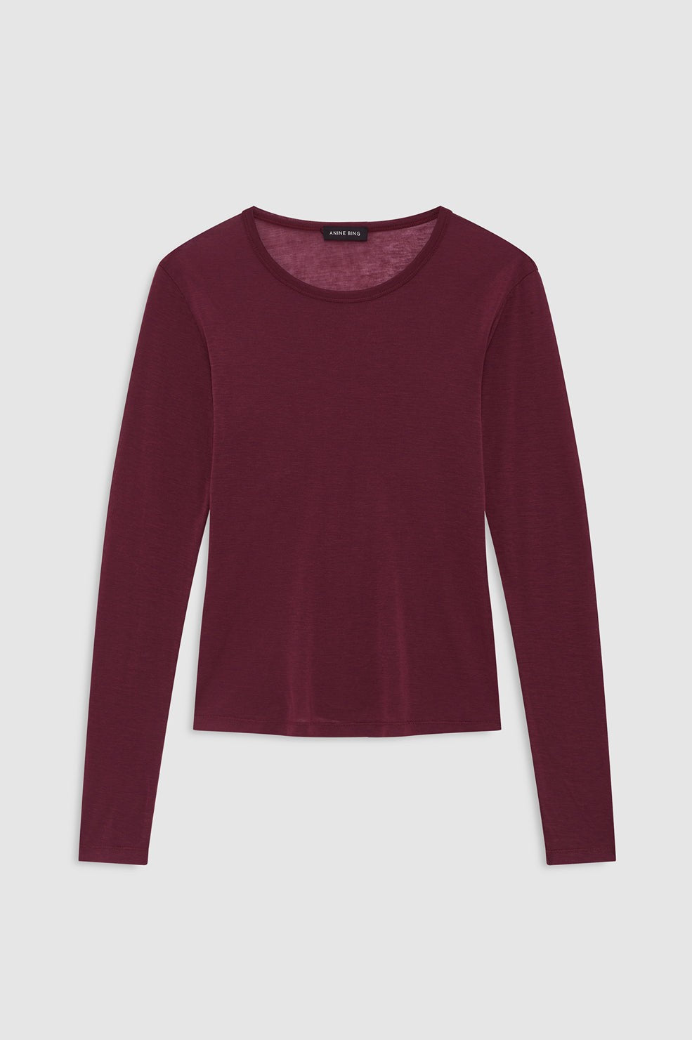 Sylvie Long Sleeve Tee - Fig