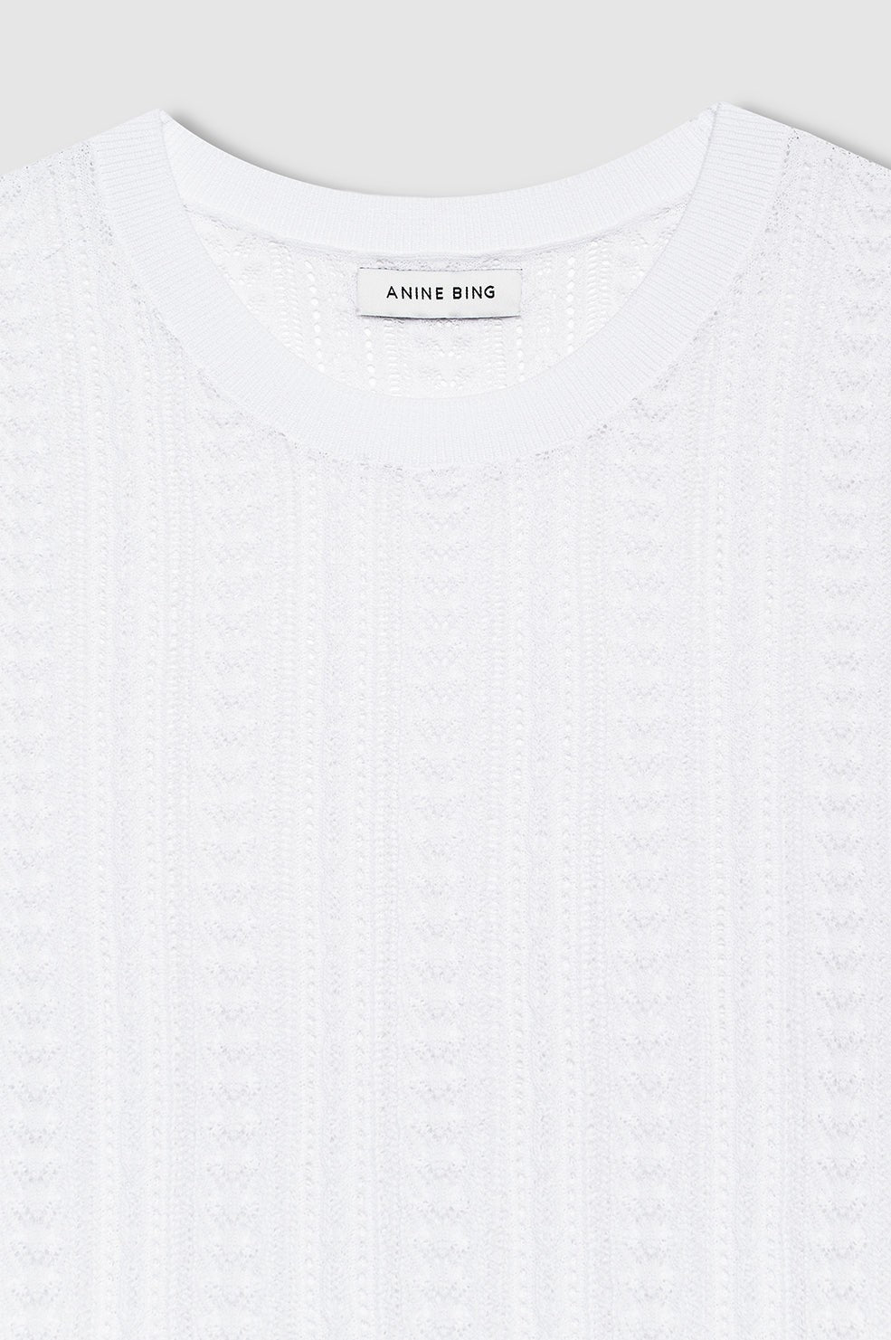 Moni Crop Tank - White