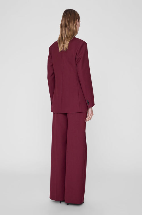 Aretha Blazer - Burgundy