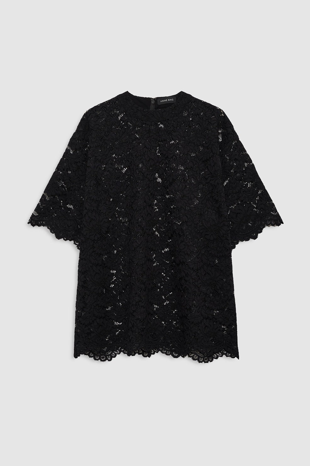 Zeina Top - Black Lace