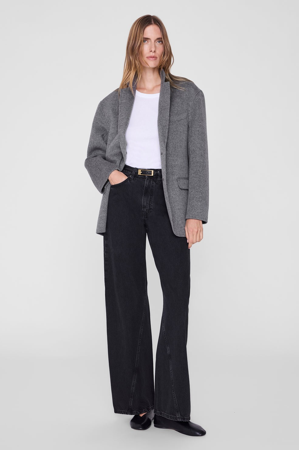 Brie Jean 33" - Vintage Black