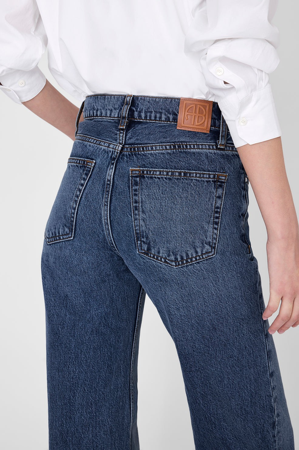 Hugh Jean 34" - Dark Indigo