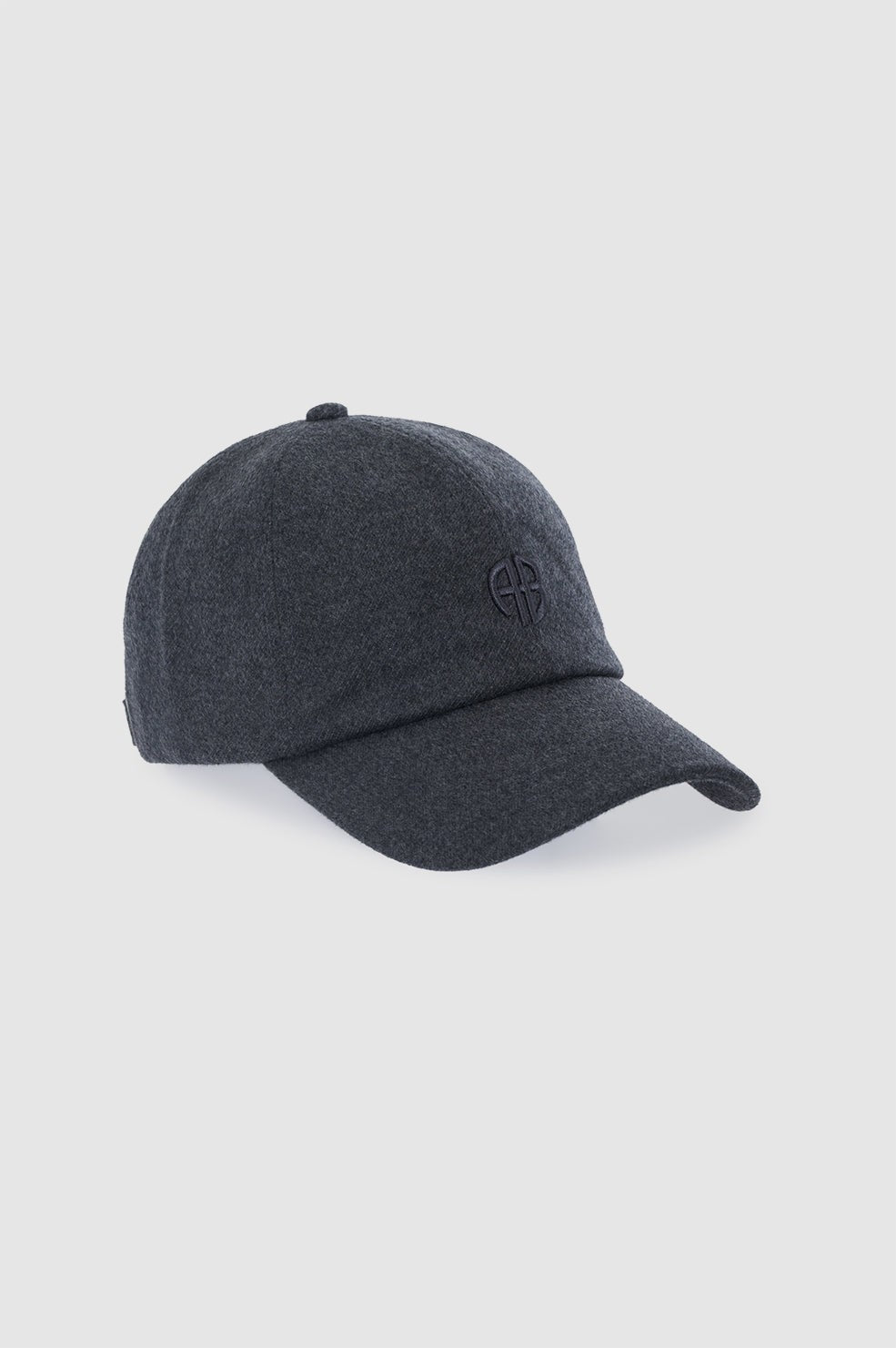 Jeremy Baseball Cap Wool - Grey Wool