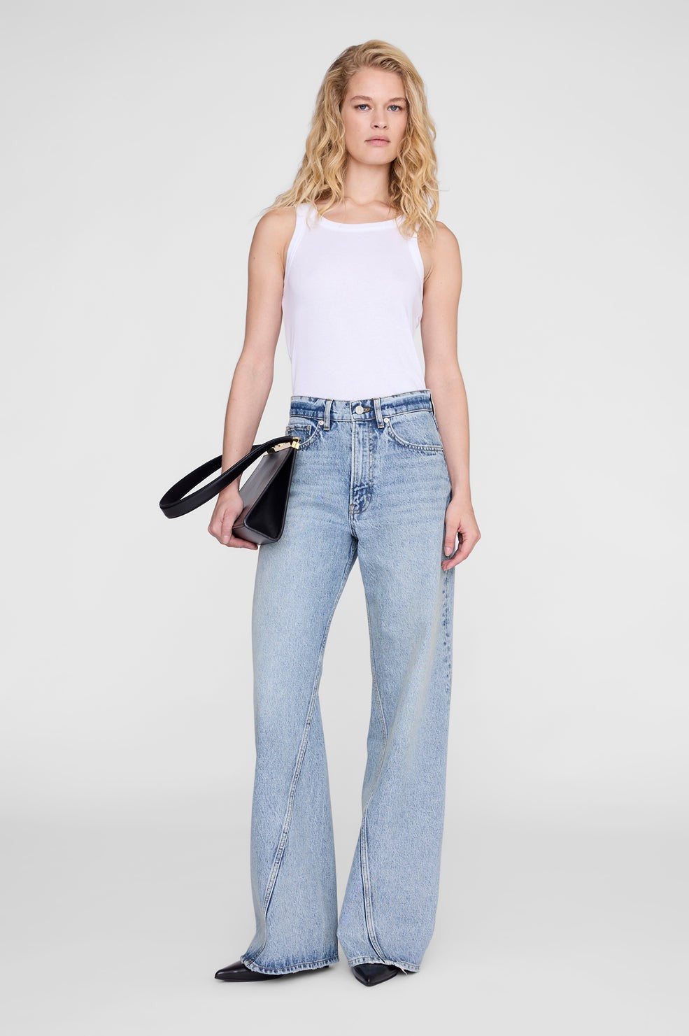 Brie Jean 33" - Reservoir Blue