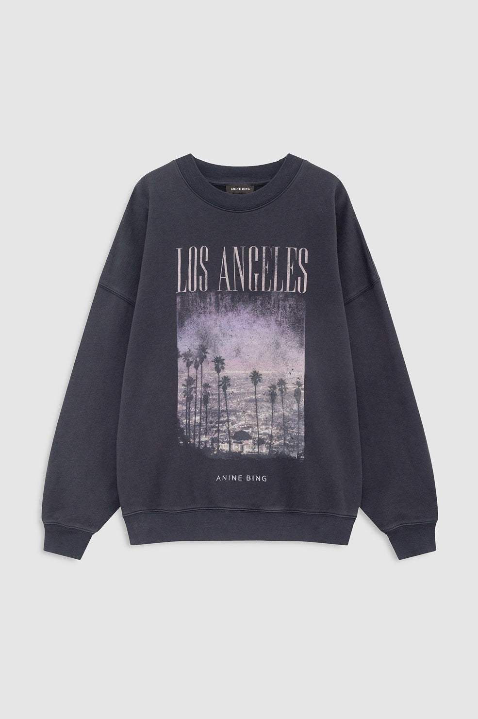 Miles Sweatshirt Los Angeles - Vintage Black