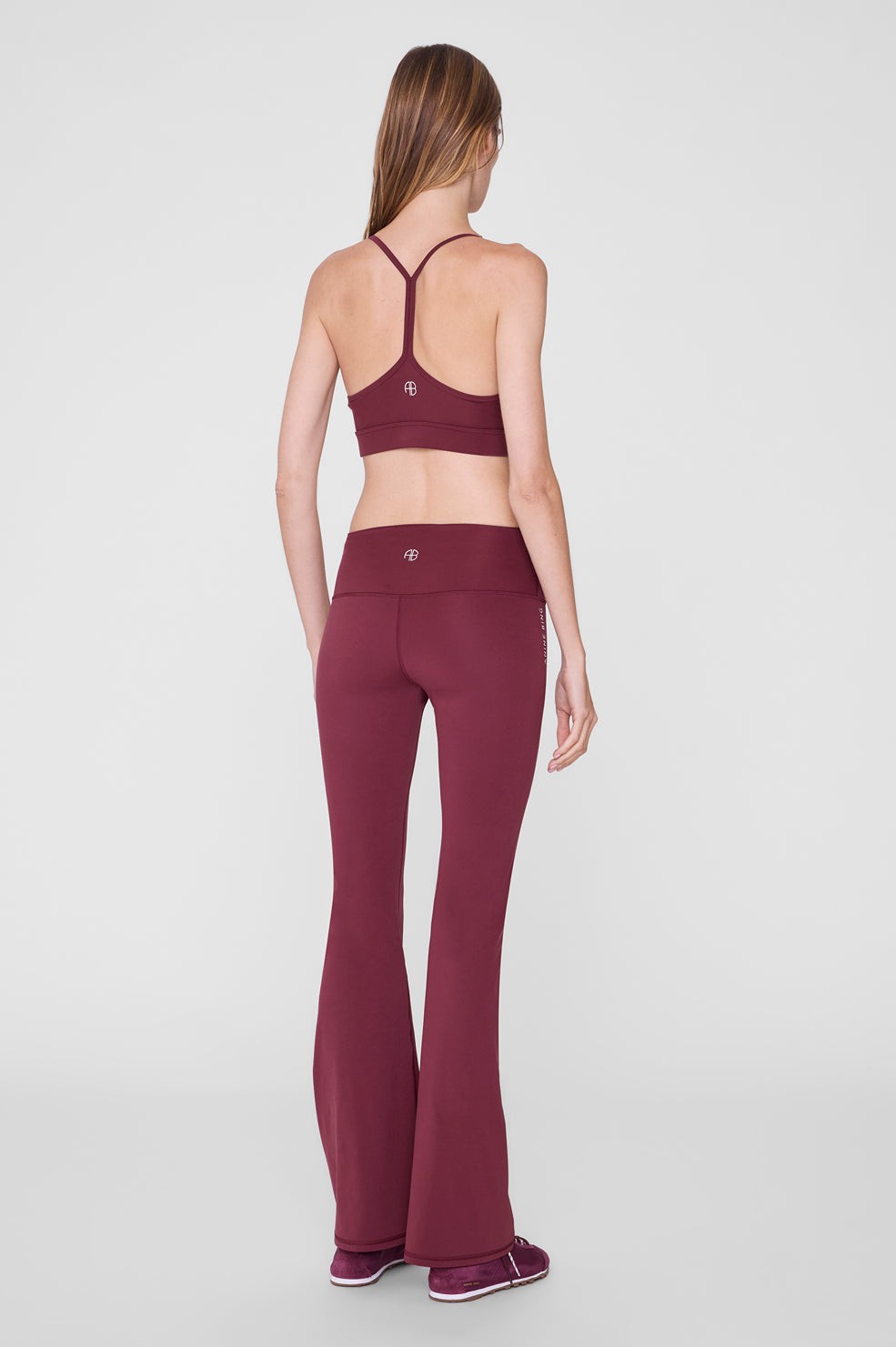 Gabrielle Legging - Burgundy