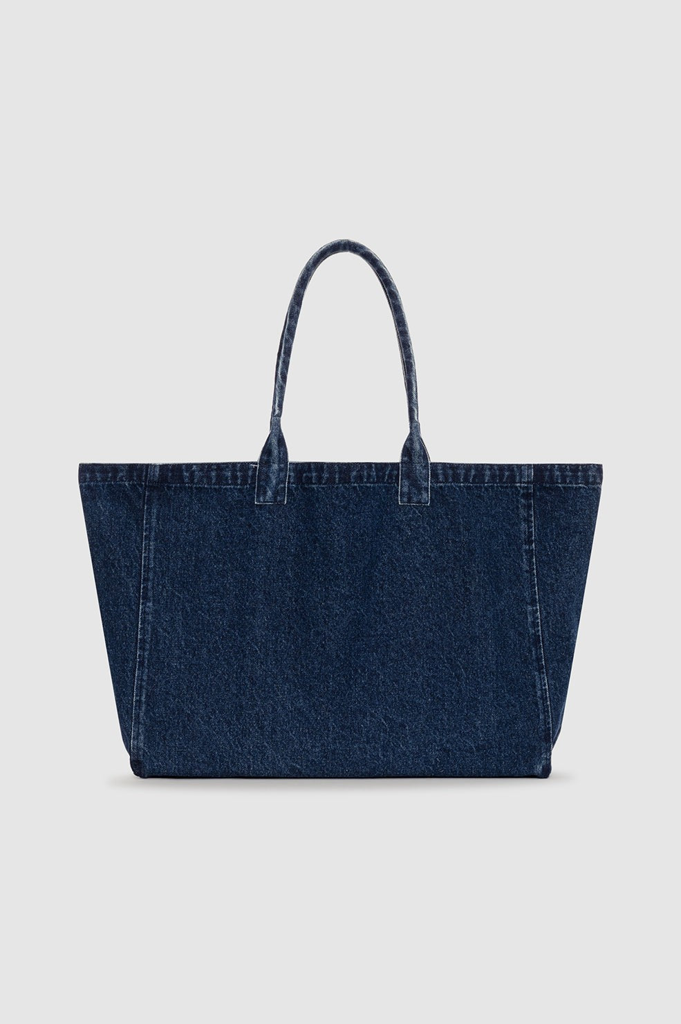 Leo Denim Tote - Ink Blue