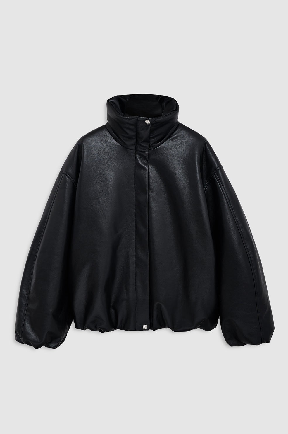 Cyrus Jacket - Black Recycled Leather