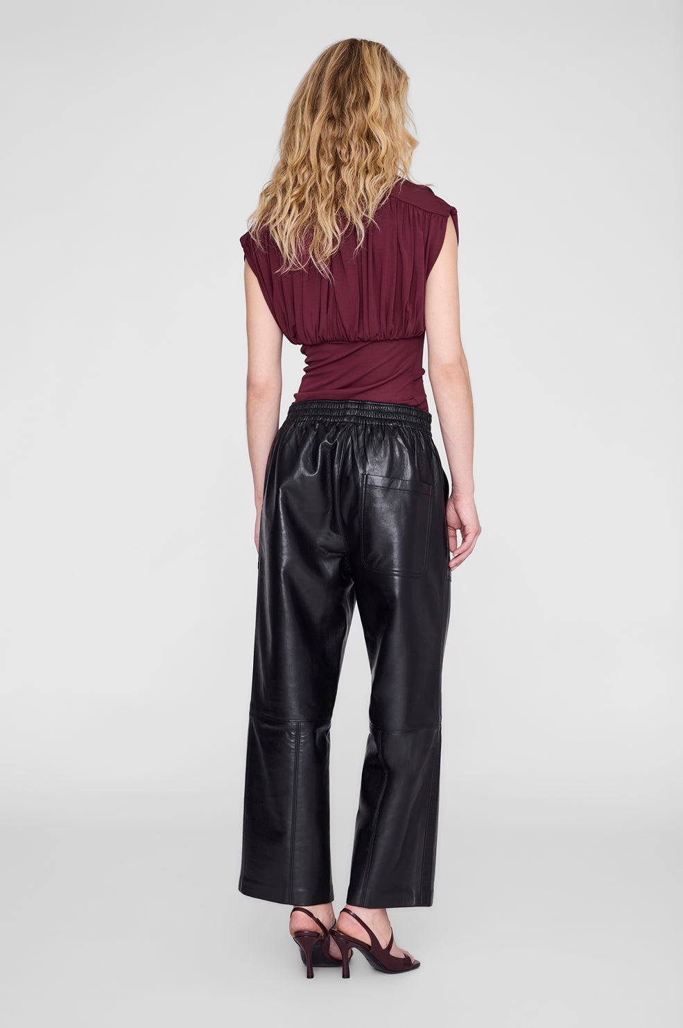 Fran Top - Burgundy
