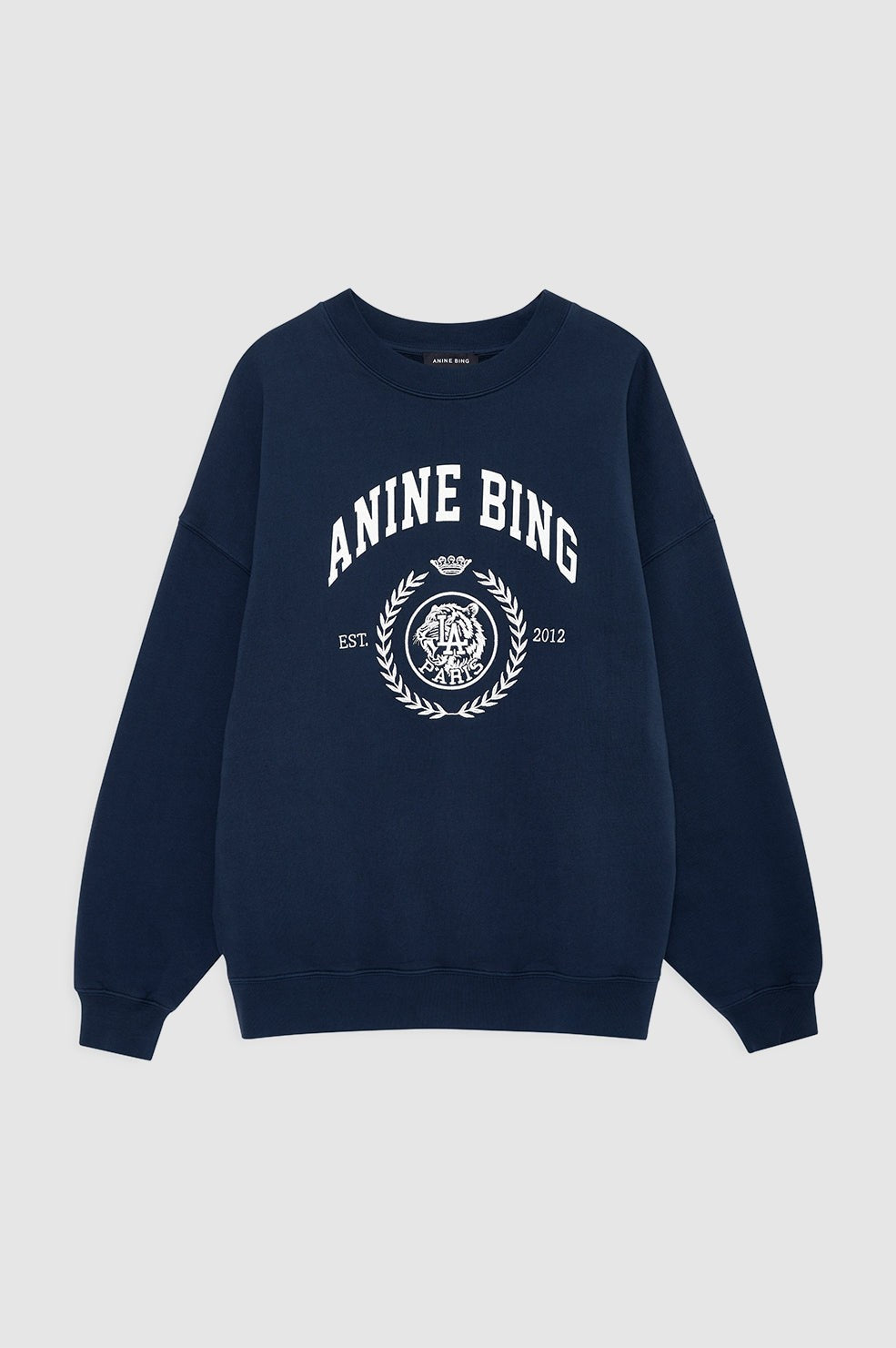 Miles Sweatshirt Collegiate - Dark Navy