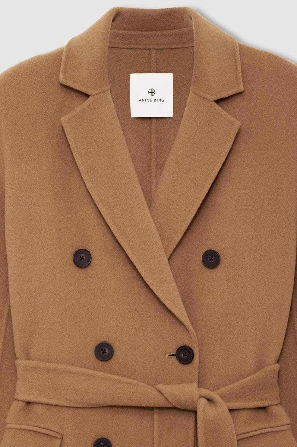 Sana Coat - Camel Cashmere Blend