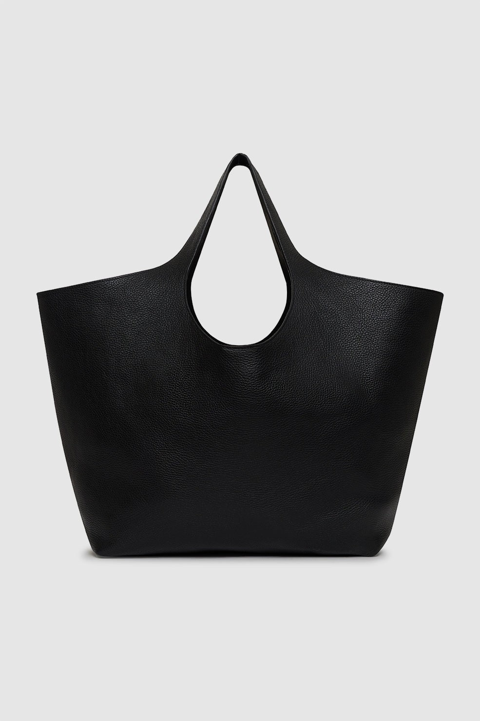 Lili Tote - Black Pebbled