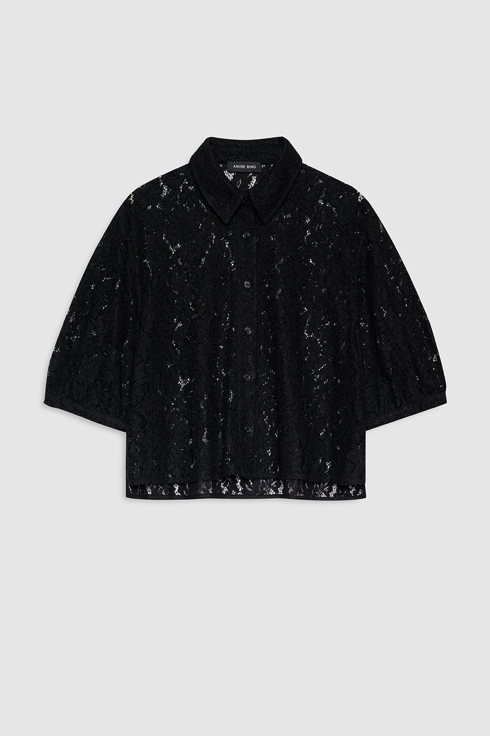 Shayna Top - Black Lace