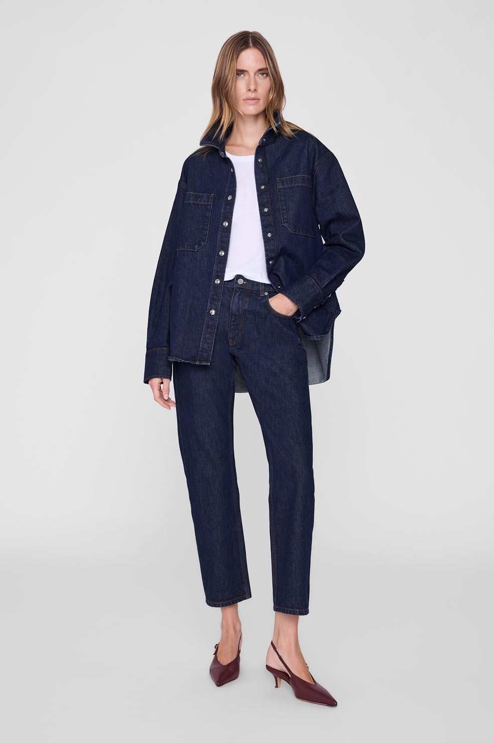 Samy Shirt - Unwashed Blue