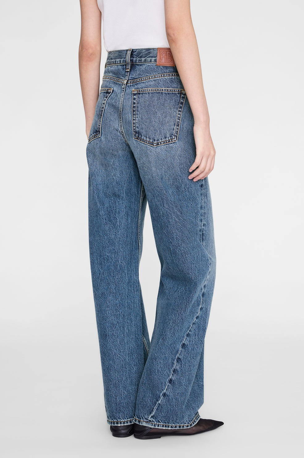 Brie Jean 33" - Cabana Blue