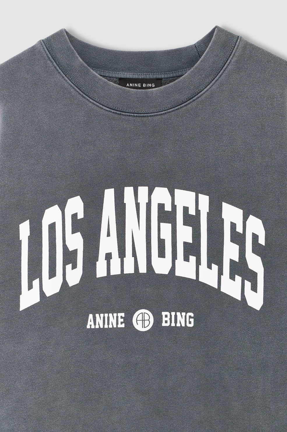 Miles Sweatshirt Los Angeles University - Washed Grey