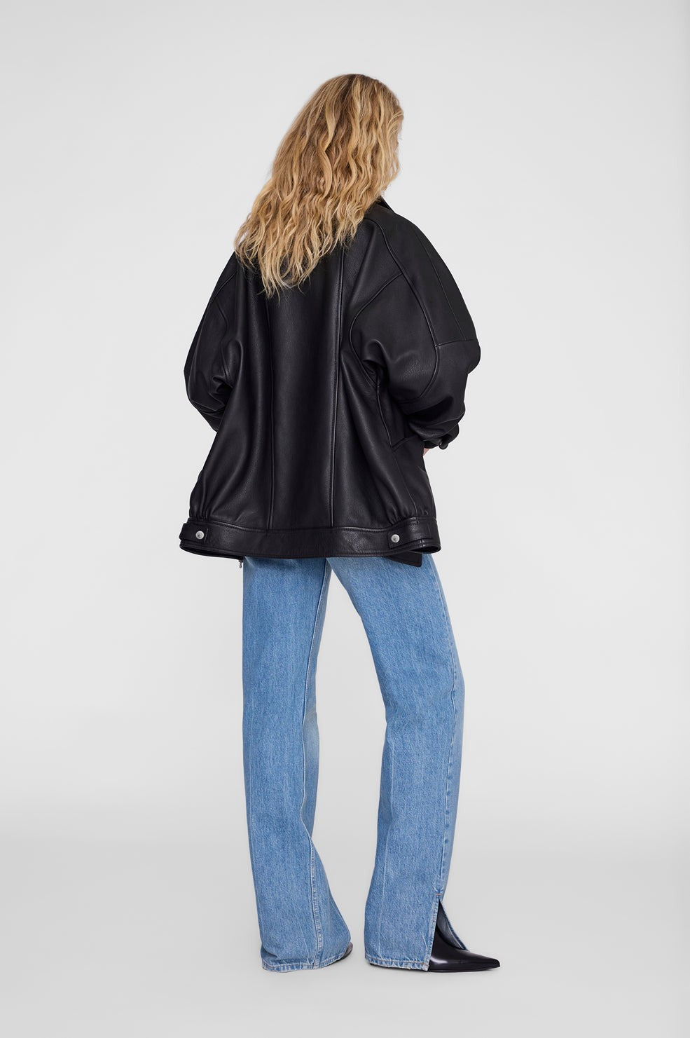 Sandy Jacket - Black Leather