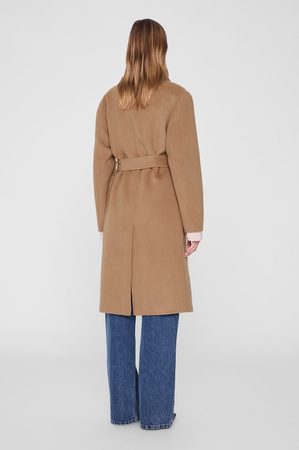 Sana Coat - Camel Cashmere Blend