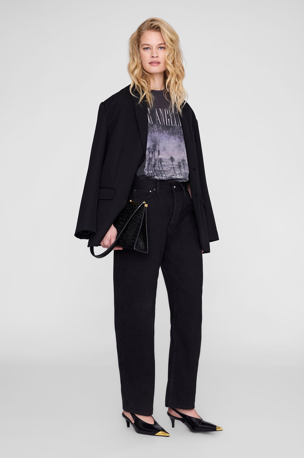 Cade Tee Los Angeles - Vintage Black