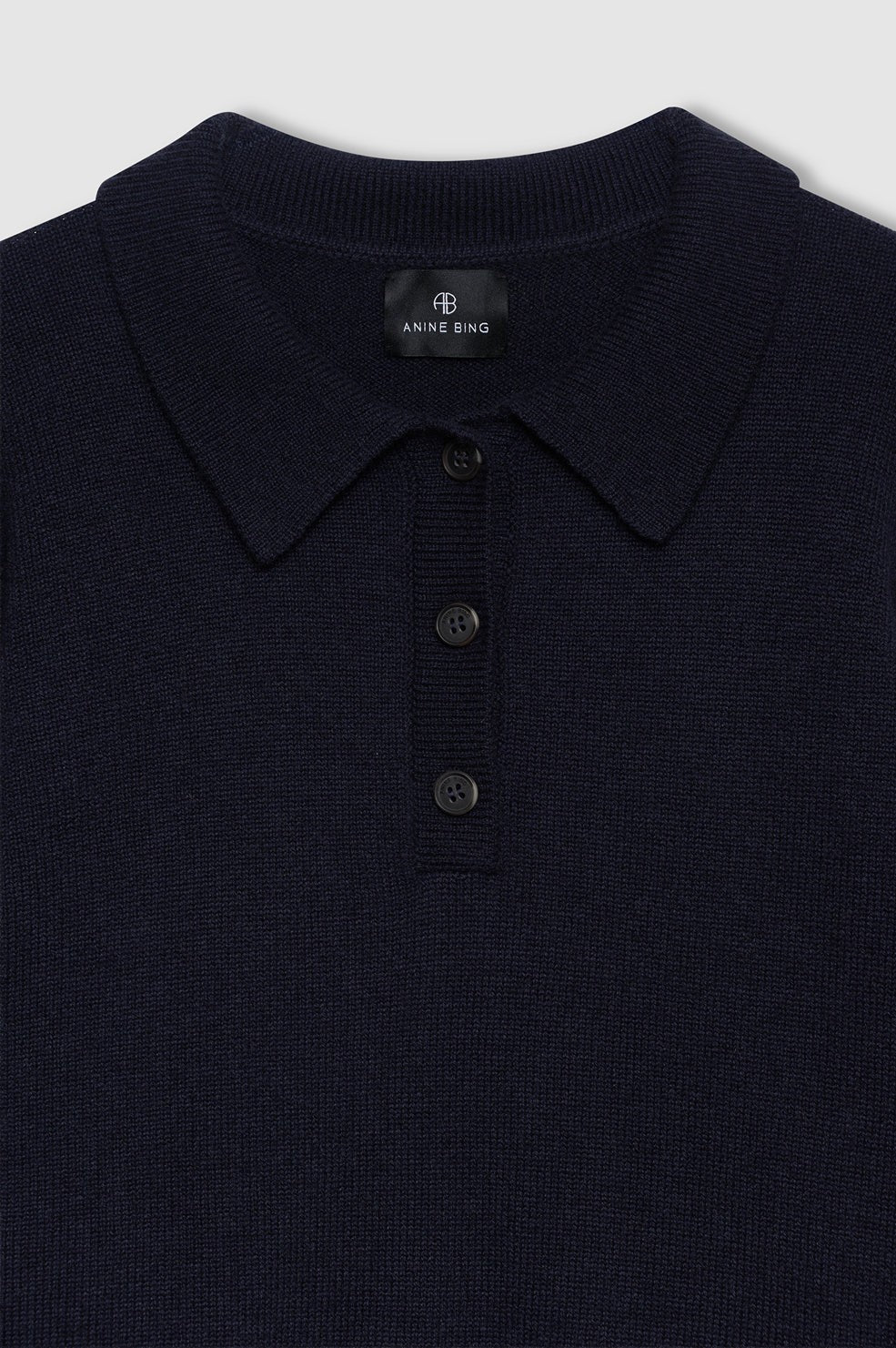 Lee Polo Sweater - Navy