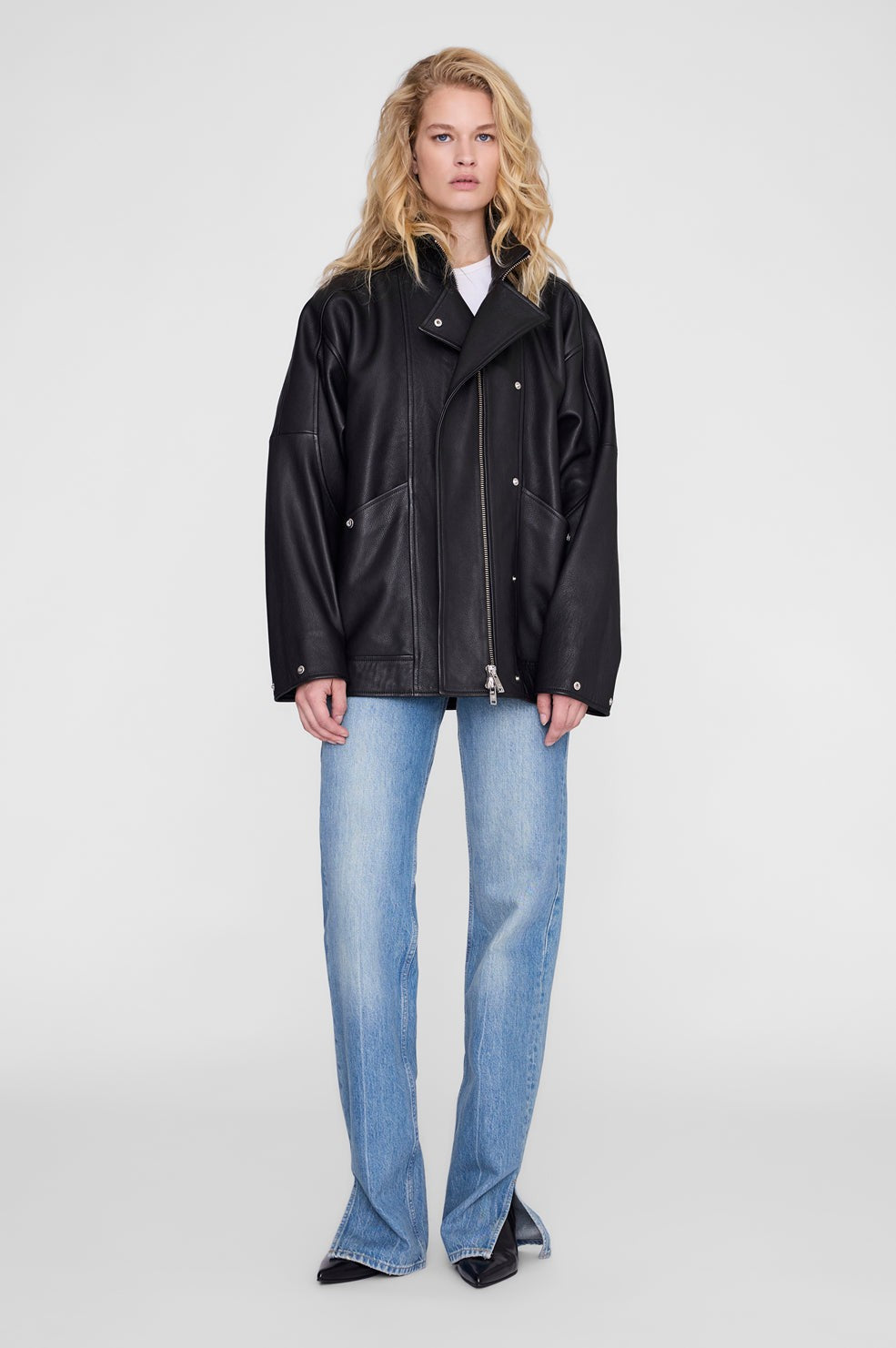 Sandy Jacket - Black Leather