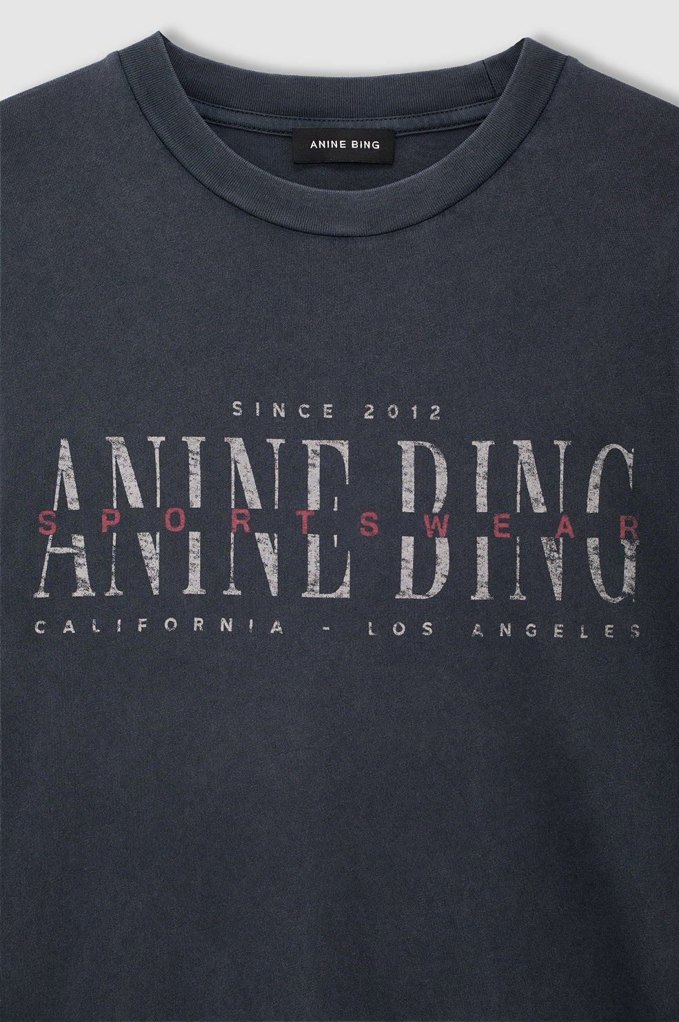 Cade Tee Sport Club - Washed Black
