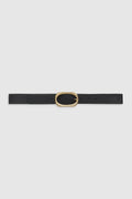 Signature Link Belt - Black With Gold
