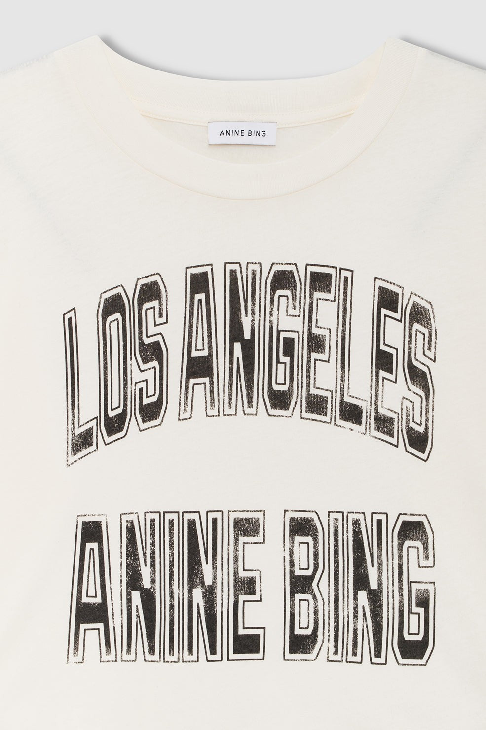 Johnny Cropped Tee - Cream