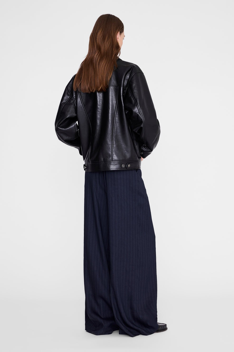 Rory Jacket - Black Recycled Leather