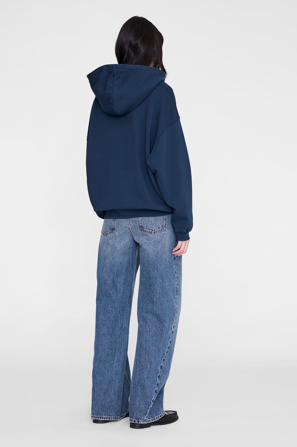 Harvey Sweatshirt Melrose Stencil - Navy