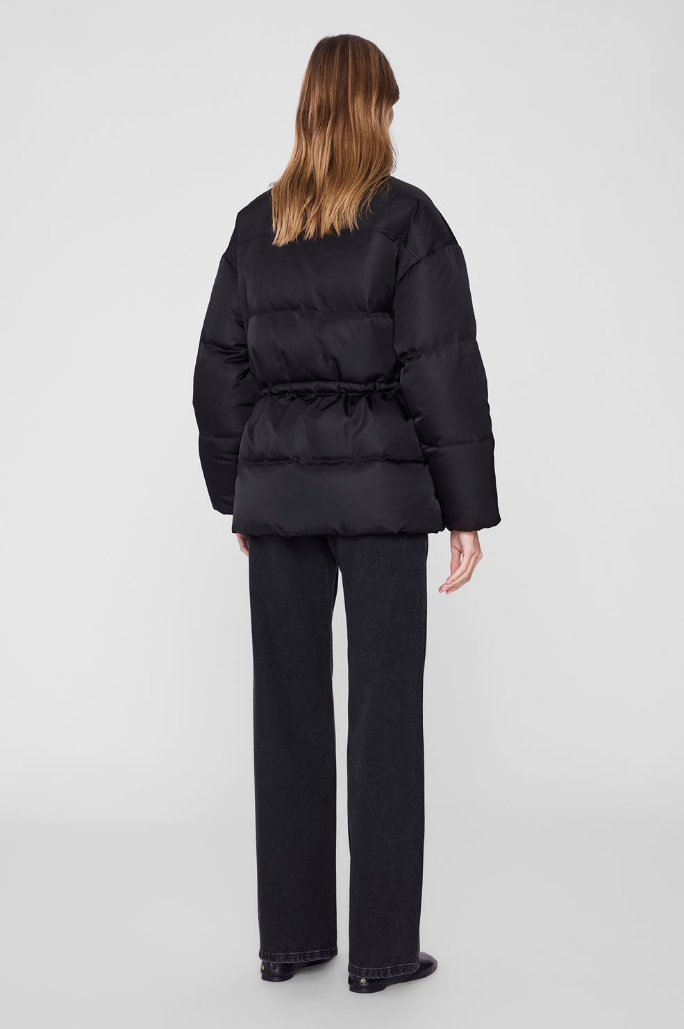 Oslo Long Puffer - Black